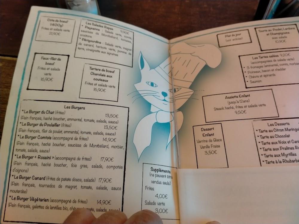 Le Chat Toqué - Menu Image 4